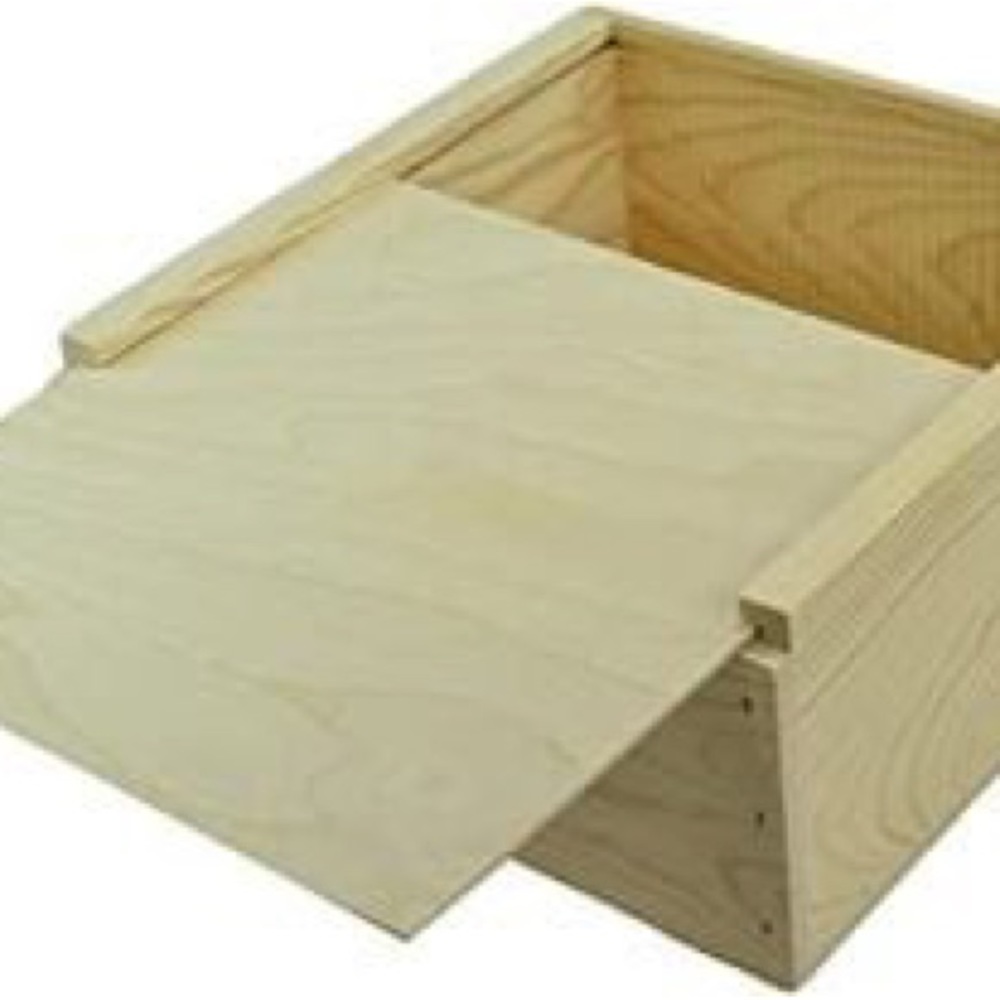 Boxes of high quality real oak wood.